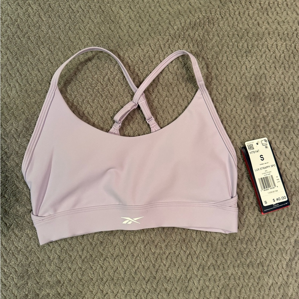 Reebok Lux Strappy Sports Bra
